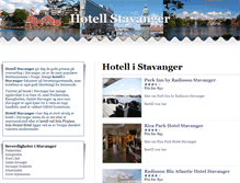 Tablet Screenshot of hotellstavanger.org